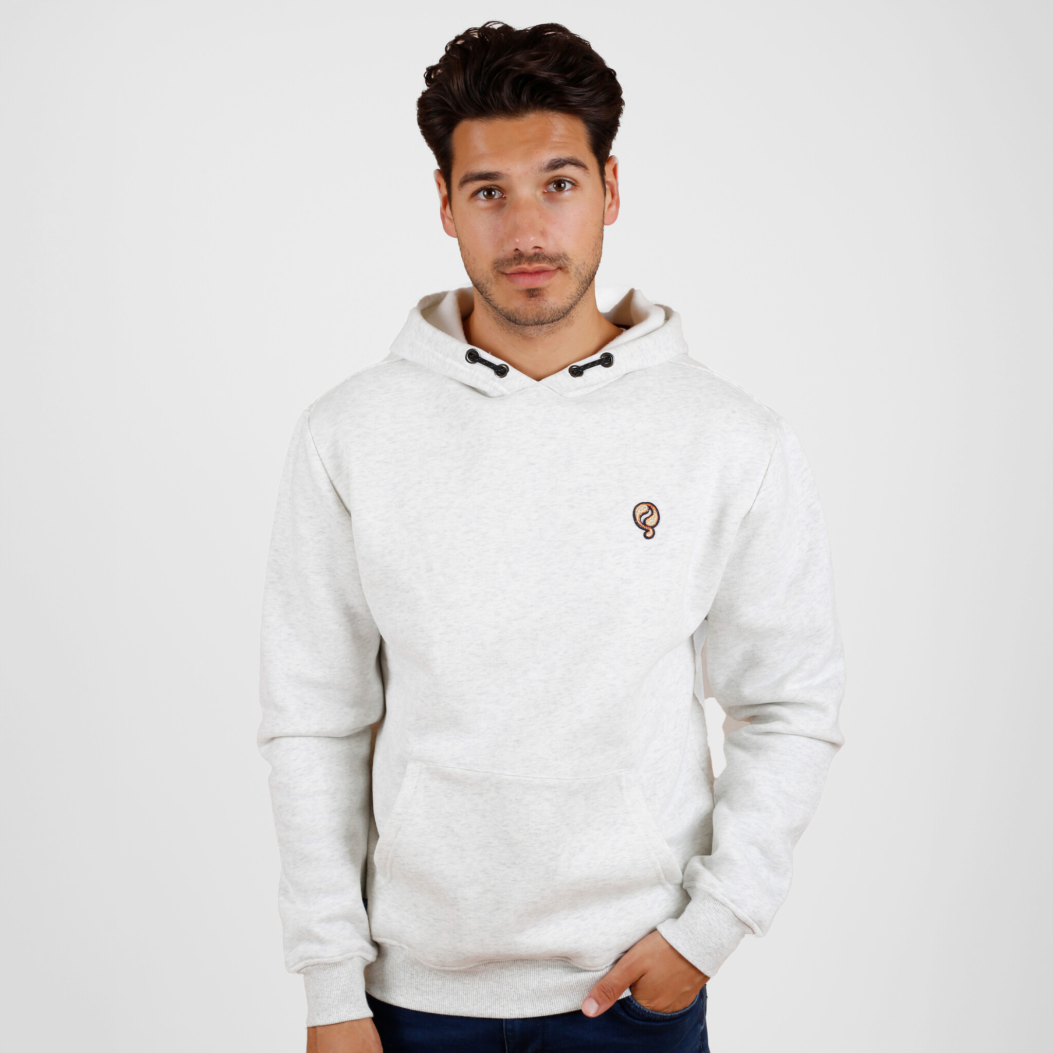 Heren Trui Epe DLX | Wit Melange afbeelding