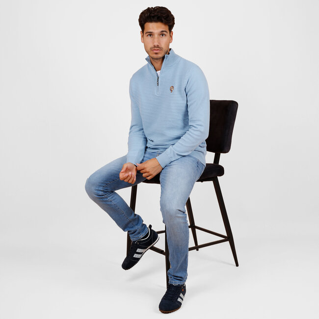 Men's Sweater Woudrichem - Morning Blue