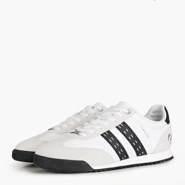 Heren Sneaker Tornado - Wit/Zwart