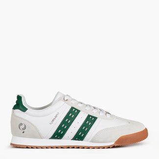 Q1905 Heren Sneaker Tornado - Wit/Hardgroen