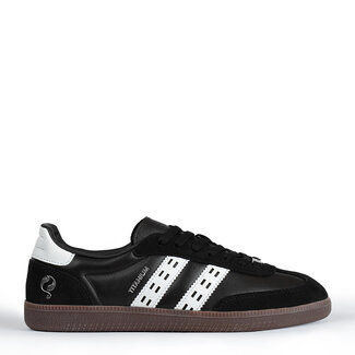 Q1905 Heren Sneaker Titanium - Zwart/Wit