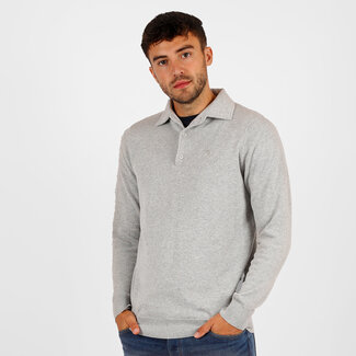 Q1905 Men's Sweater Casteren - Medium Gray Melange