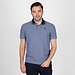 Q1905 Heren Polo Fore - Donkerblauw Melange