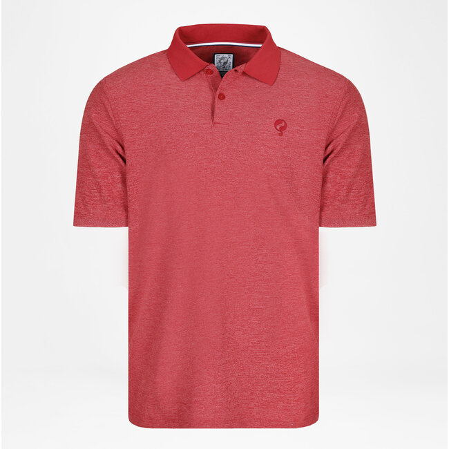 Heren Polo Fore - Rood Melange