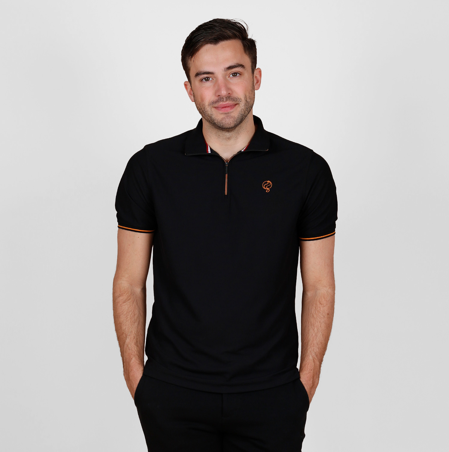 Heren Polo Ace | Zwart afbeelding