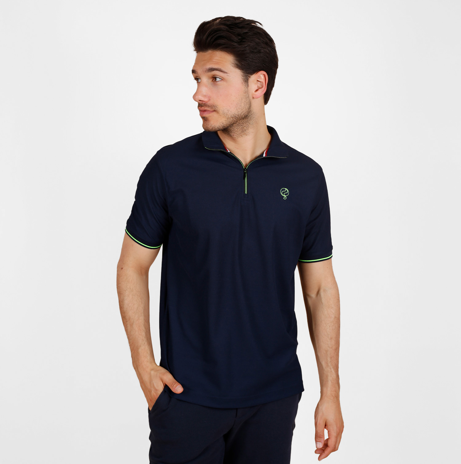 Heren Polo Ace | Nachtblauw afbeelding