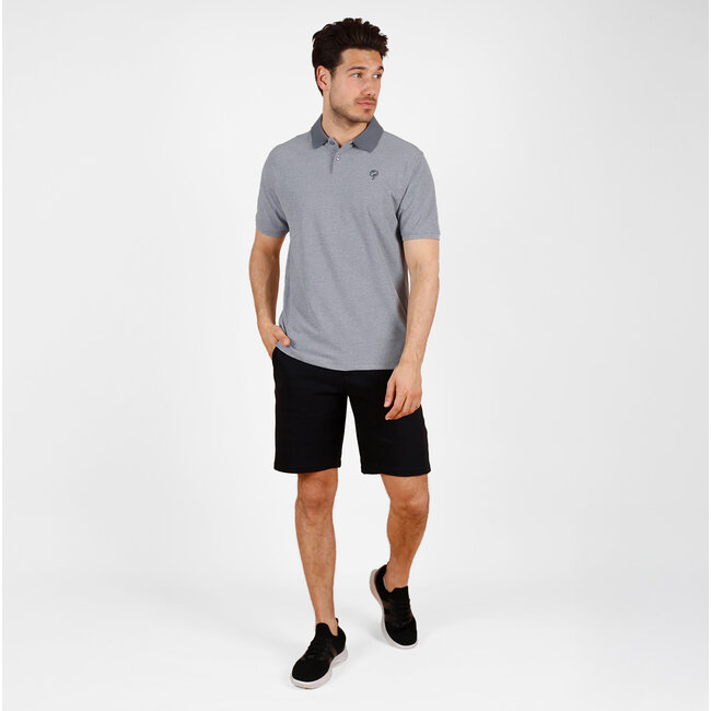 Heren Polo Fore - Lichtgrijs Melange