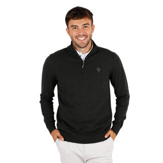 Q1905 Men's Pullover Kralingen - Dark Grey Melange