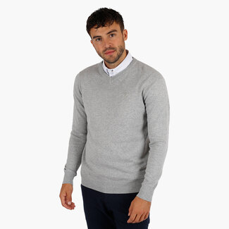 Q1905 Men's Sweater Heemskerk - Middle Grey Melange