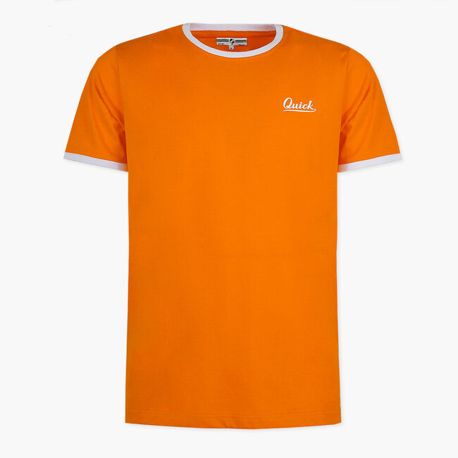 Heren T-shirt Kapitein - NL Oranje/Wit