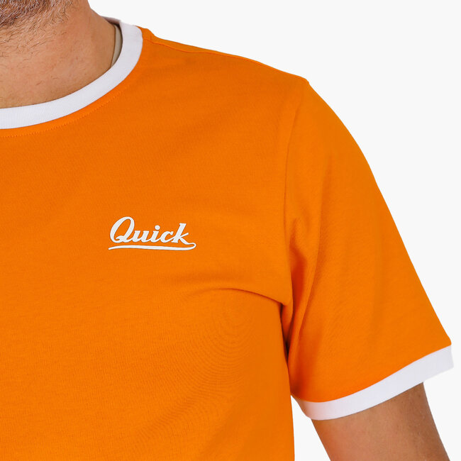 Heren T-shirt Kapitein - NL Oranje/Wit