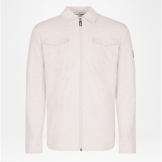 Heren Overshirt Hattem - Zand Melange