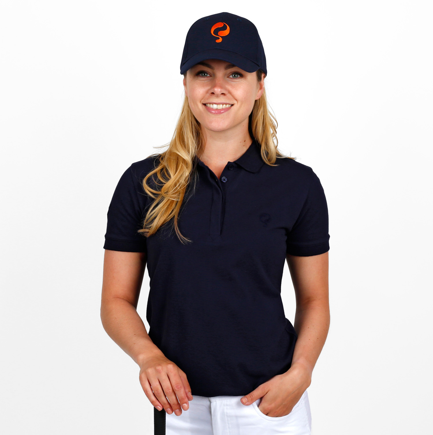 Dames Polo Caddie | Nachtblauw afbeelding