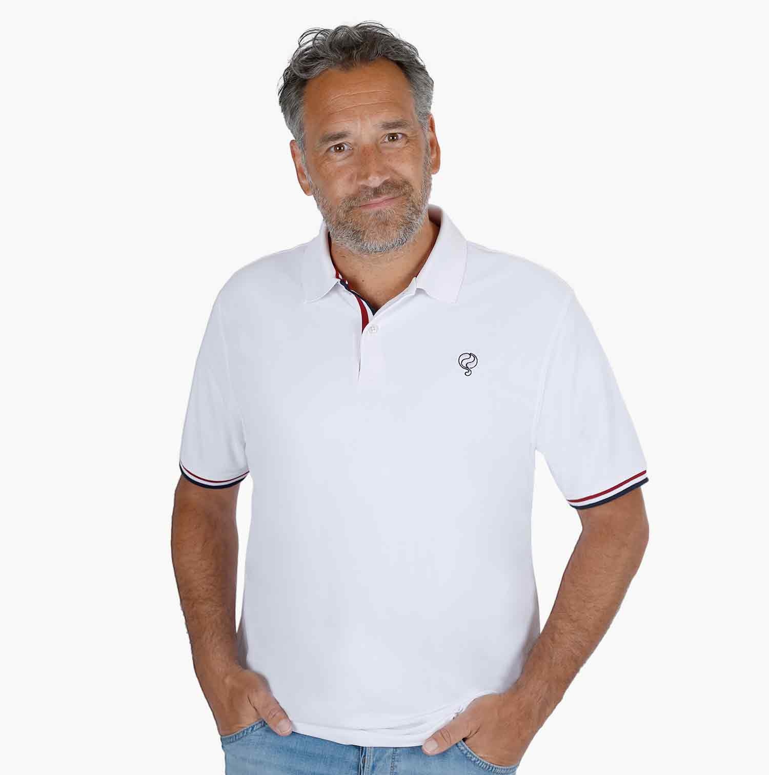 Heren Polo Matchplay | Wit afbeelding