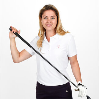 Q1905 Dames Polo Caddie - Wit