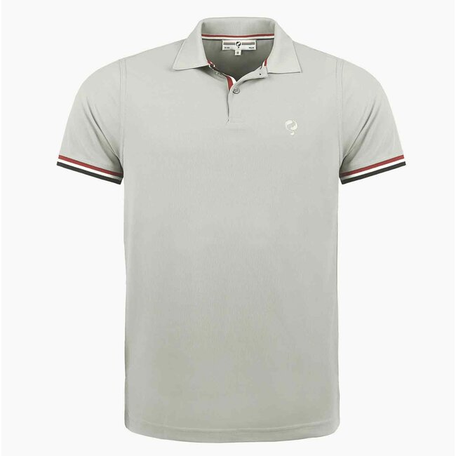 Men's polo Matchplay - Aluminum/Light gray