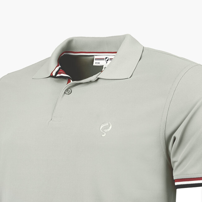 Men's polo Matchplay - Aluminum/Light gray