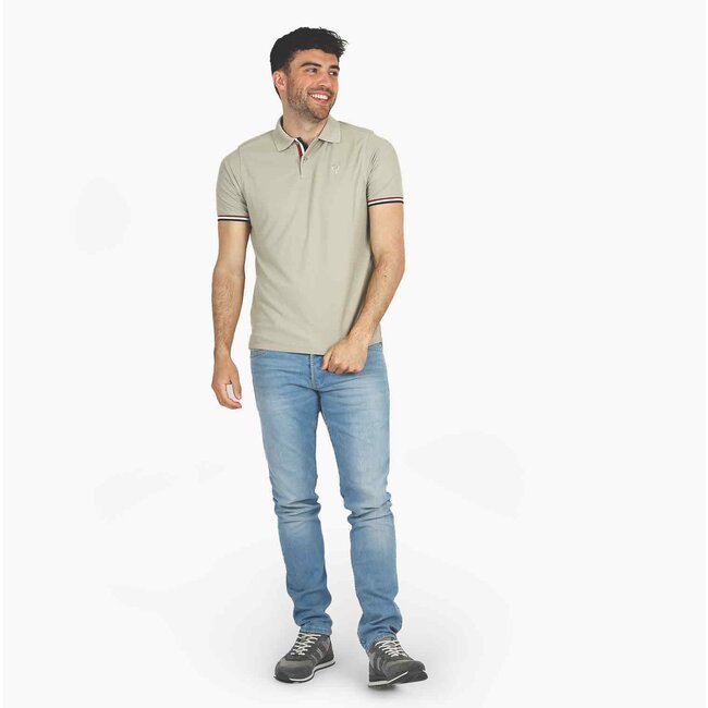 Men's polo Matchplay - Aluminum/Light gray