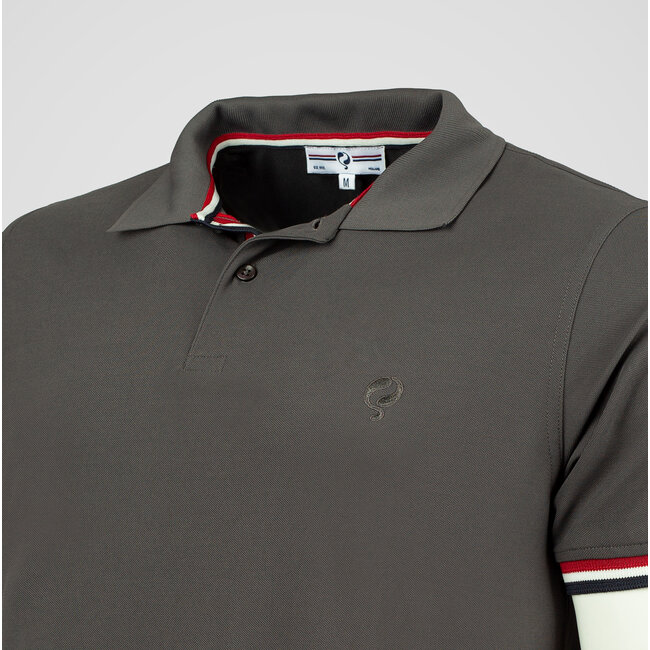 Men's polo Matchplay - Dark grey