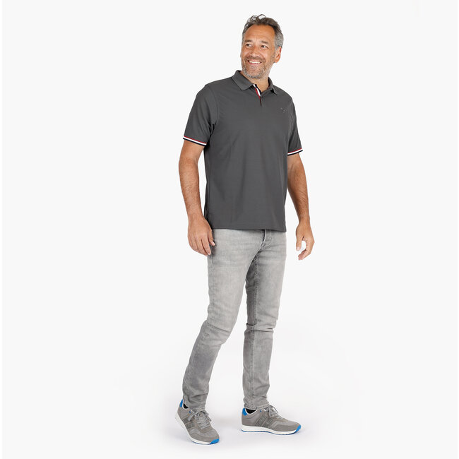 Men's polo Matchplay - Dark grey