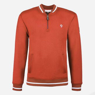 Q1905 Heren Scuba Half Zip Trui Mill - Helder Oranje