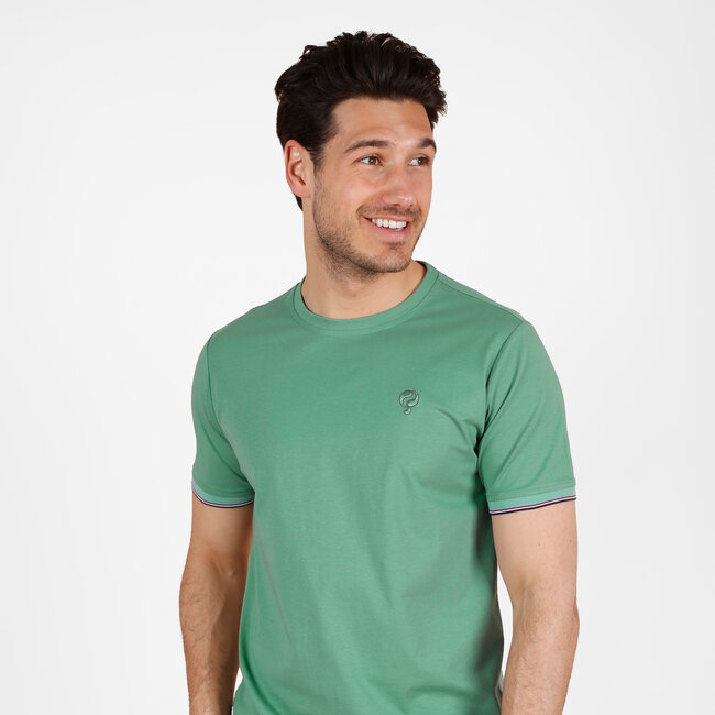 Q1905 Heren T-Shirt Dronten - Bladgroen