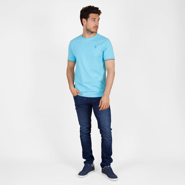Men's T-Shirt Dronten - Bright Blue