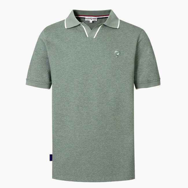 Heren Polo Stein – Lichtgroen Melange