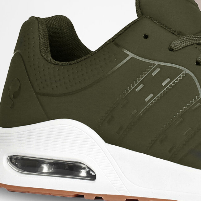 Heren Sneaker Hank - Legergroen/ Olive Green