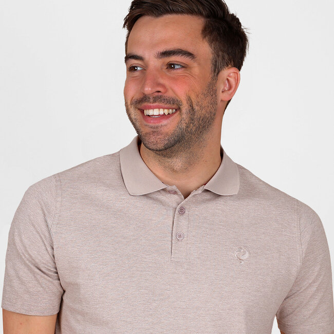 Men's Polo Willemsdorp - Sand Melange