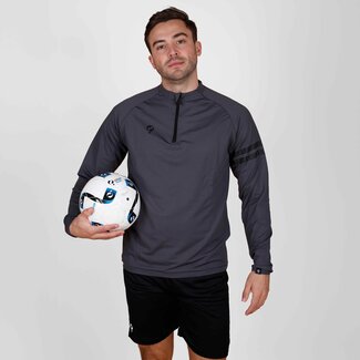 Q1905 Heren Zip Sweater Legend - Grijs