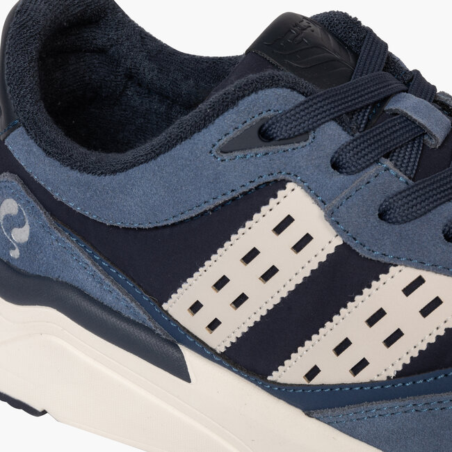 Heren Sneaker Kampen - Denimblauw/Donkerblauw/Offwhite