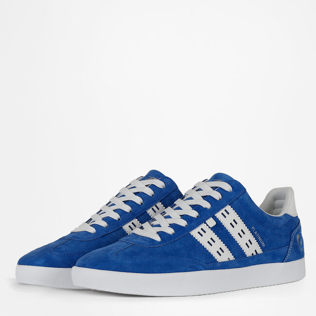Men's Sneaker Platinum - Royal Blue/White
