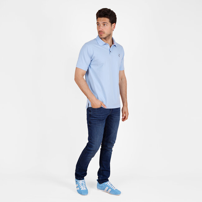 Men's Polo Willemstad - Morning Blue
