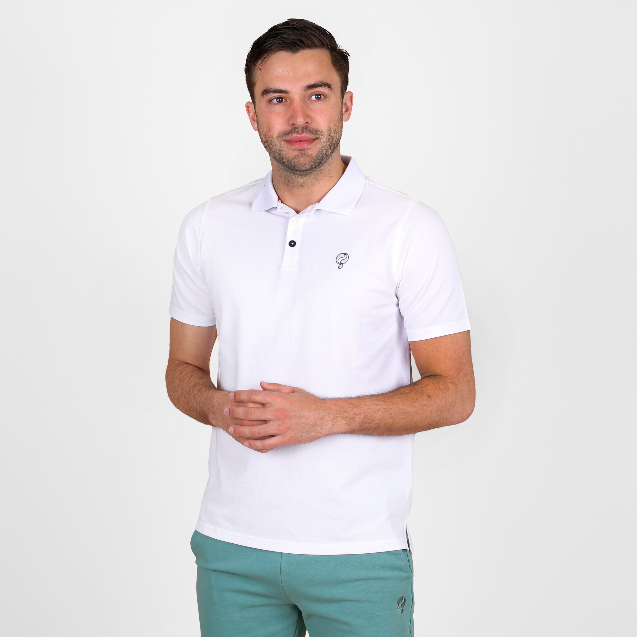 Heren Polo Willemstad | Wit afbeelding