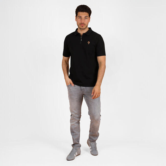 Heren Polo Zuidland – Zwart