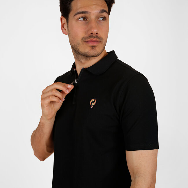 Heren Polo Zuidland – Zwart