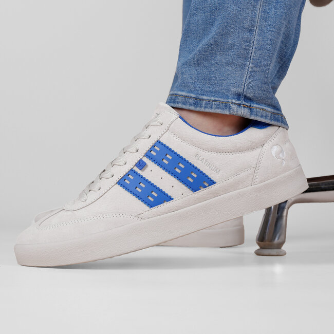 Men's Sneaker Platinum - OffWhite/Royal Blue