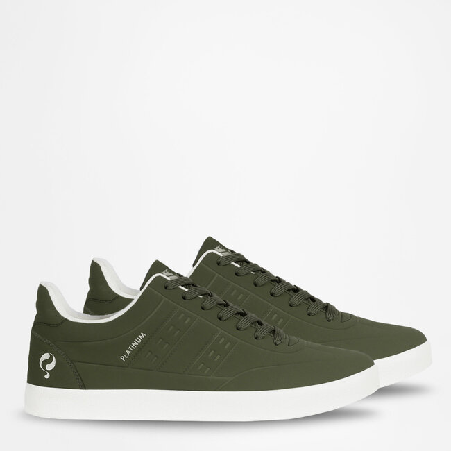 Heren Sneaker Platinum One - Legergroen/Olive Green