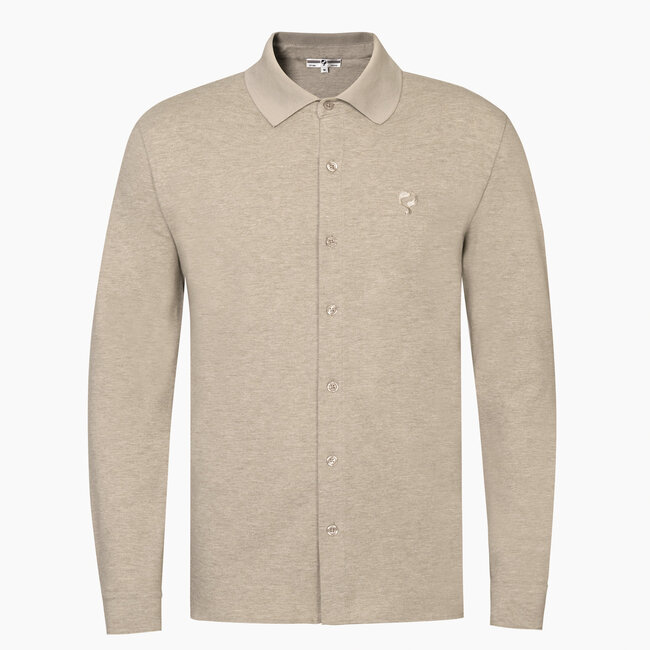 Men's Shirt Putten – Sand Melange
