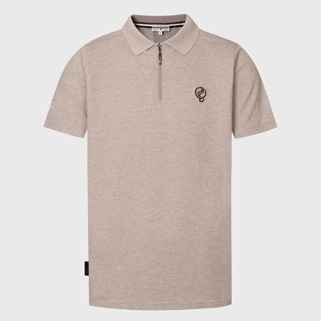 Men's Polo Zuidland – Sand Melange