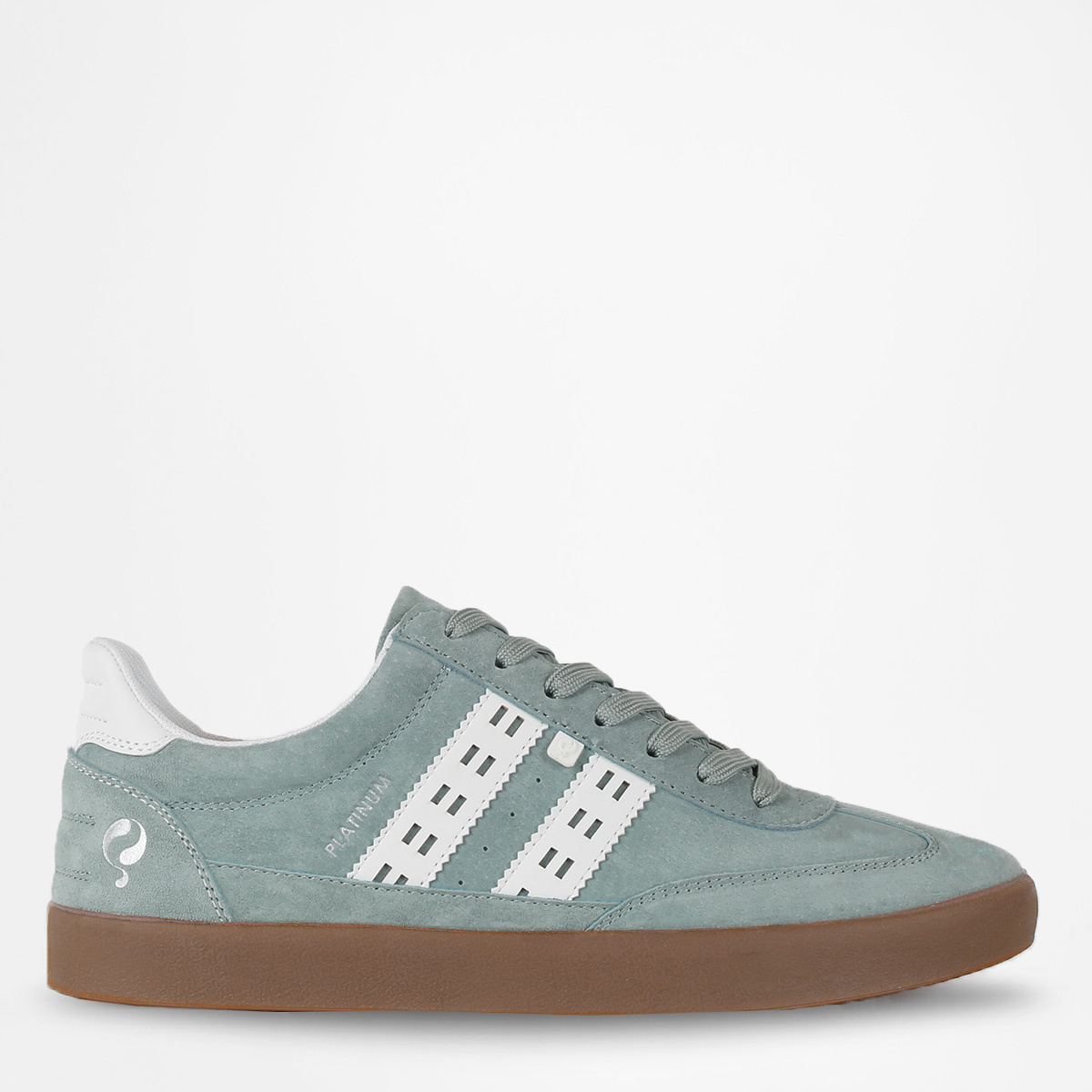 Heren Sneaker Platinum | Mistgroen/OffWhite afbeelding
