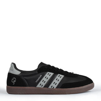 Q1905 Heren Sneaker Titanium - Zwart/Lichtgrijs