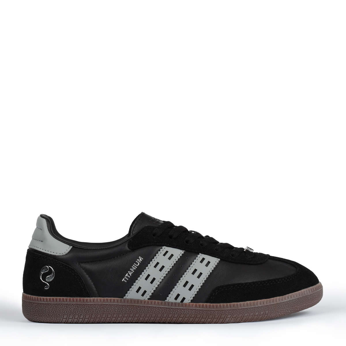 Heren Sneaker Titanium | Zwart/Lichtgrijs afbeelding