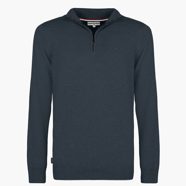 Heren Trui Kralingen - Jeansblauw Melange