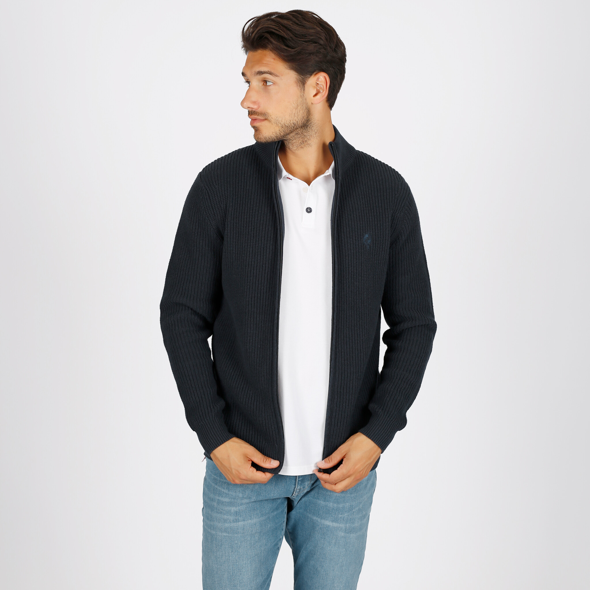 Heren Vest Vaals | Donkerblauw afbeelding