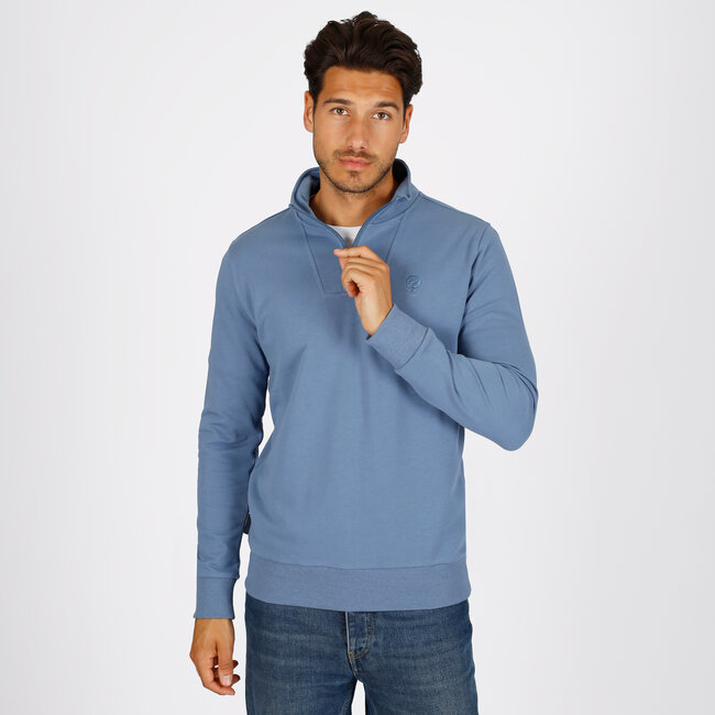 Q1905 Heren Trui Rhenen - Denimblauw