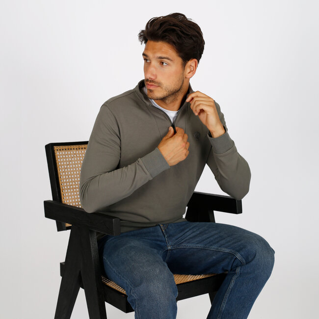 Men's Sweater Rhenen - Gray-green