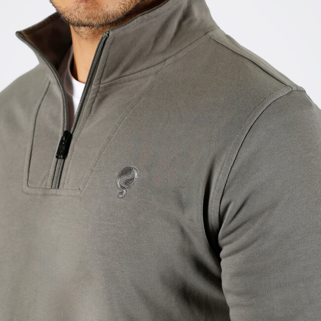 Men's Sweater Rhenen - Gray-green