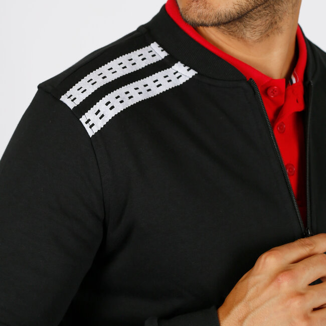 Men's Vest Tirns - Black